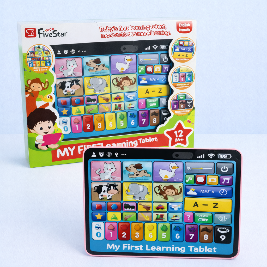 Khilona garden ® My First Learning Tablet | Educational Toy for Toddlers (12 Months+)