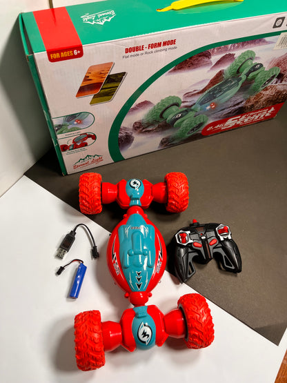 khilona-garden® Remote car with climbing mode Two sided stunt car