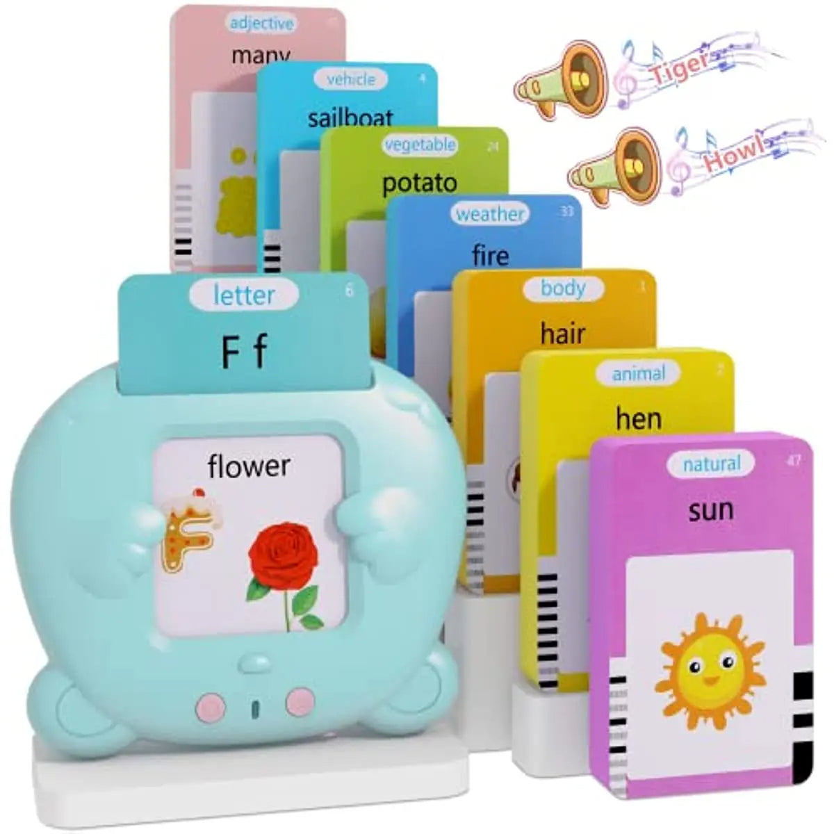 khilona-garden® Talking Flash Cards for Toddlers Speech Development Flash Card Machine