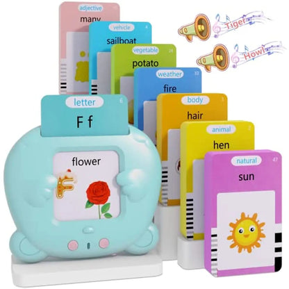 khilona-garden® Talking Flash Cards for Toddlers Speech Development Flash Card Machine