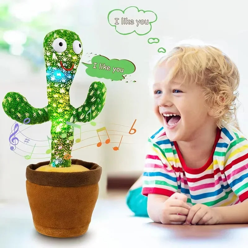 khilona-garden® Dancing Talking Cactus Toy