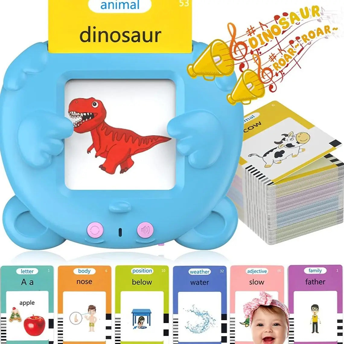khilona-garden® Talking Flash Cards for Toddlers Speech Development Flash Card Machine