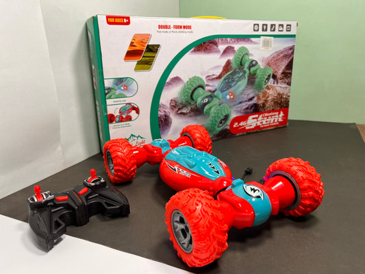 khilona-garden® Remote car with climbing mode Two sided stunt car