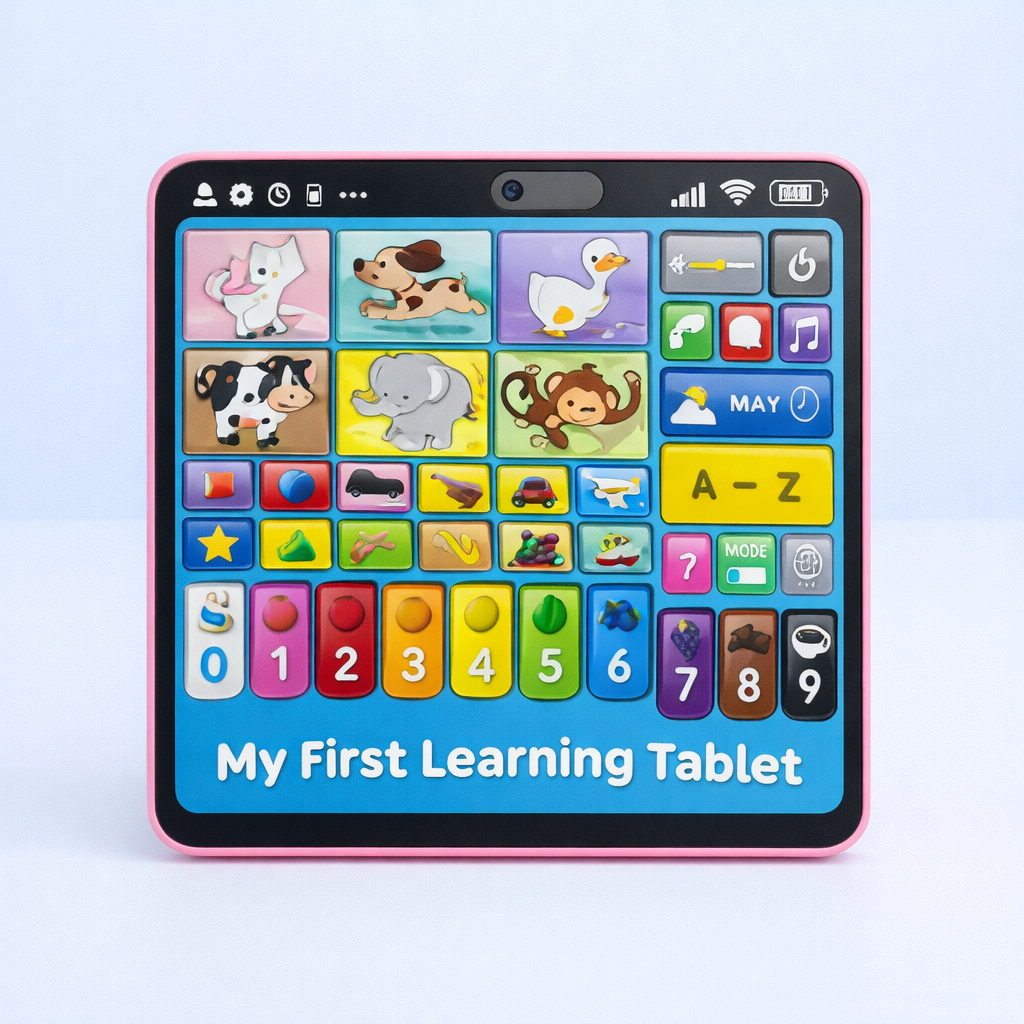 Khilona garden ® My First Learning Tablet | Educational Toy for Toddlers (12 Months+)