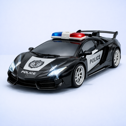 khilona-garden® Police Rc car with flashing lights 1:22 scale