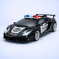 khilona-garden® Police Rc car with flashing lights 1:22 scale