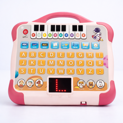 Khilona-garden®  Kids Laptop Tablet  Plus Piano with led Screen Music Fun Toy Activities for Kids