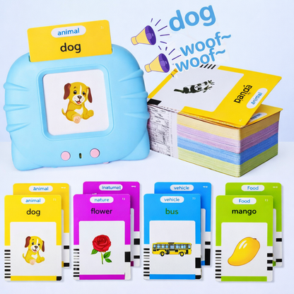 khilona-garden® Talking Flash Cards for Toddlers Speech Development Flash Card Machine