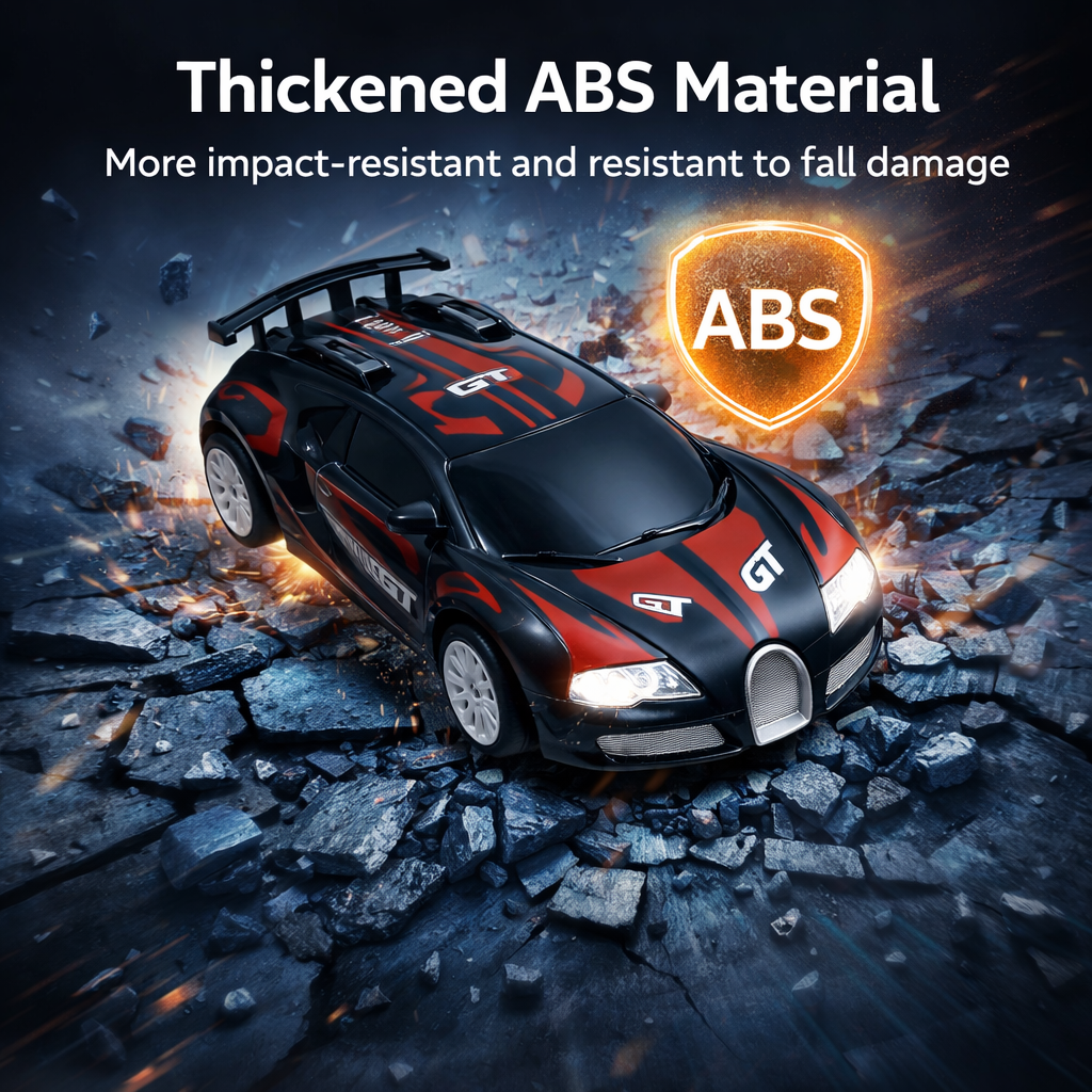 khilona-garden® Bugatti style spray rc car 1:18 scale