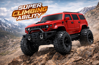 khilona-garden® Climbing king Rc Hummer style offroad suv
