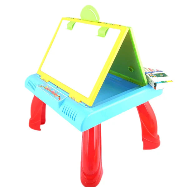 Khilona-garden® Kids Study desk with Projector 3 in 1 learning activity desk