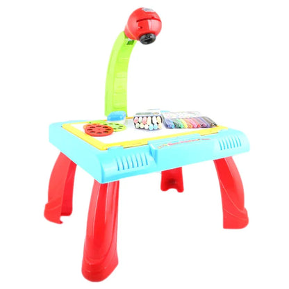 Khilona-garden® Kids Study desk with Projector 3 in 1 learning activity desk