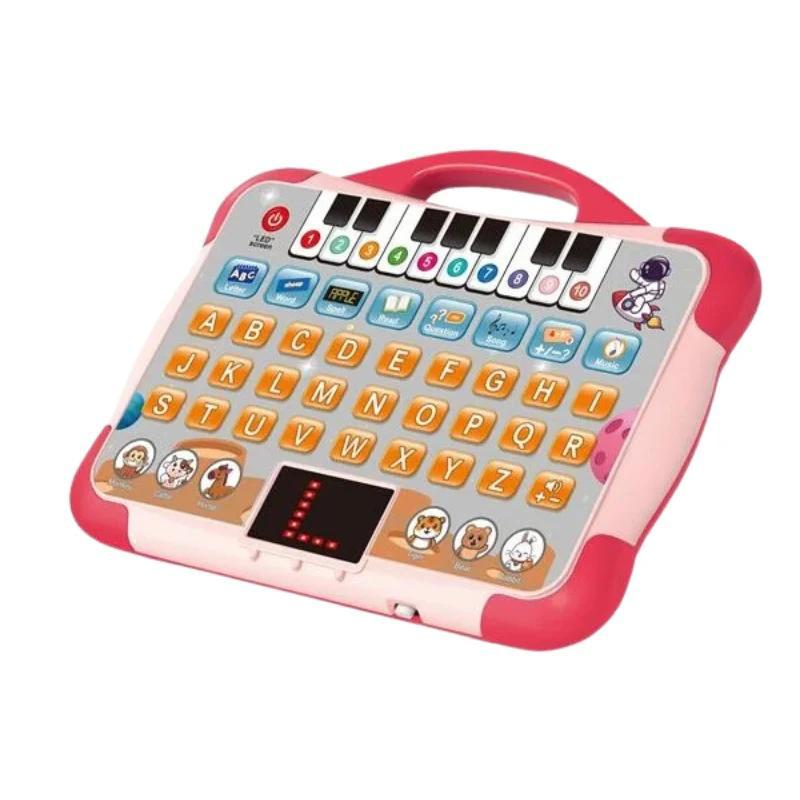 Khilona-garden®  Kids Laptop Tablet  Plus Piano with led Screen Music Fun Toy Activities for Kids