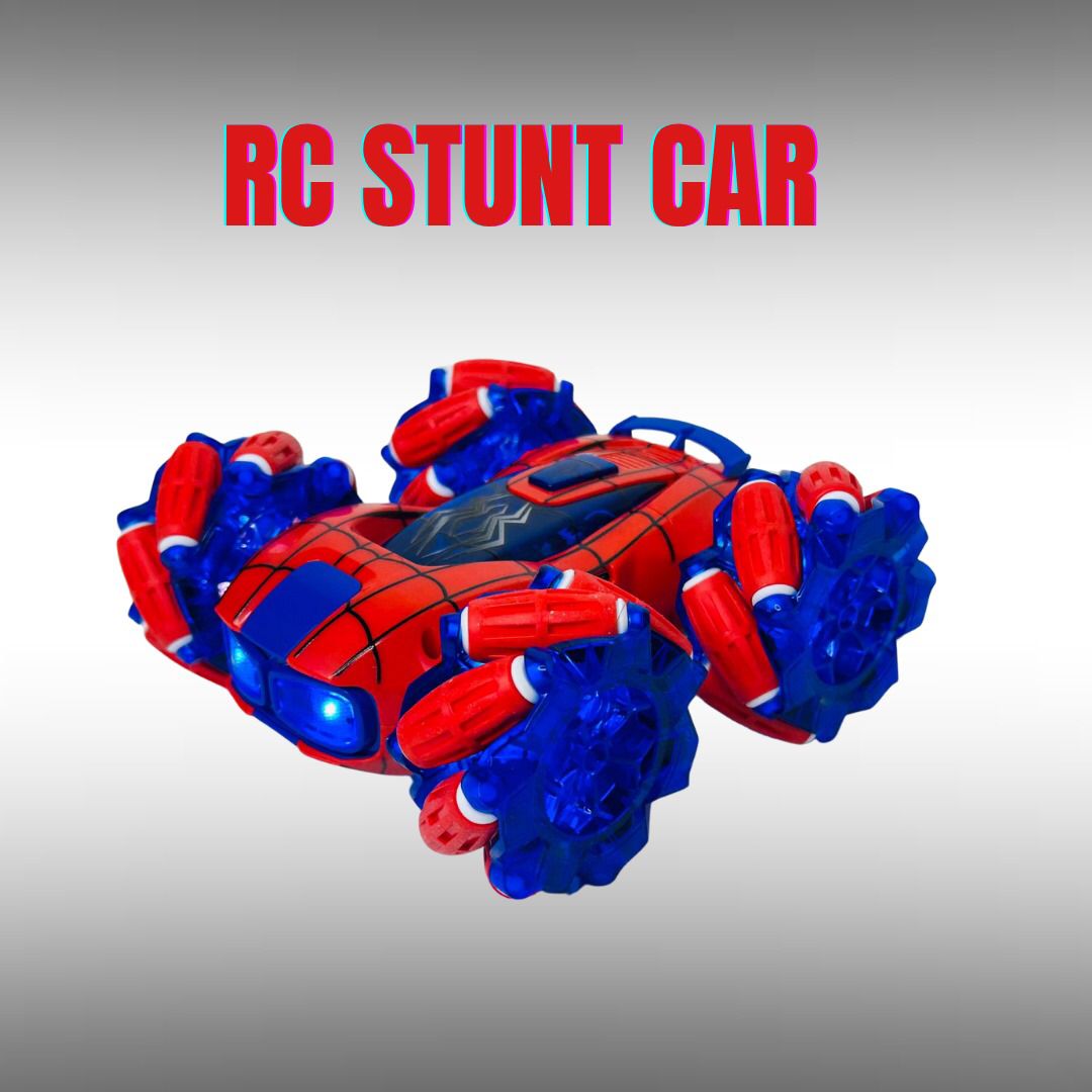 Khilona-garden® 360° & 180° RC Stunt Car with Remote and Hand Gesture Control