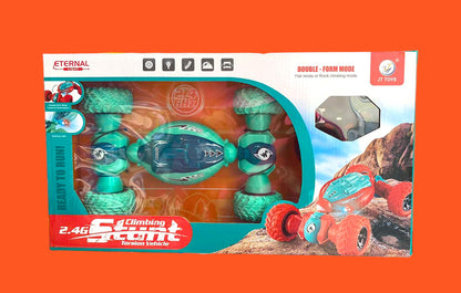 khilona-garden® Remote car with climbing mode Two sided stunt car