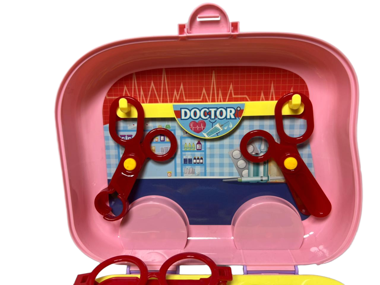 khilona-garden® 3 in 1 doctor playset trolley backpack suitcase