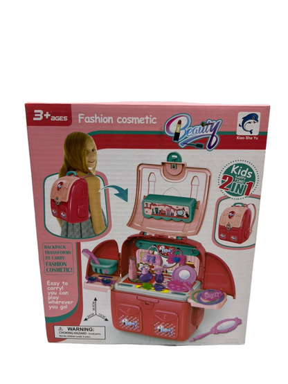 khilona-garden® Makeup Backpack toy set for girls