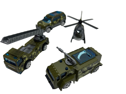 khilona-garden® Military Parking Lot Building Set with Vehicles