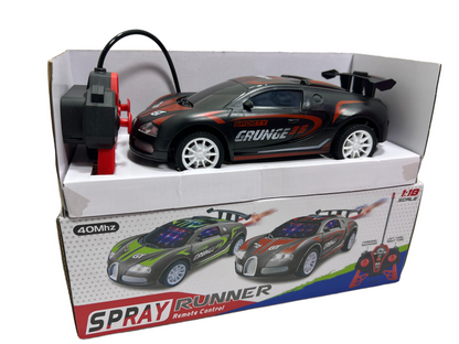 khilona-garden® bugatti style spray rc car 1:18 scale
