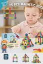 khilona-garden®  Magnetic 25 pcs  Building Blocks Set