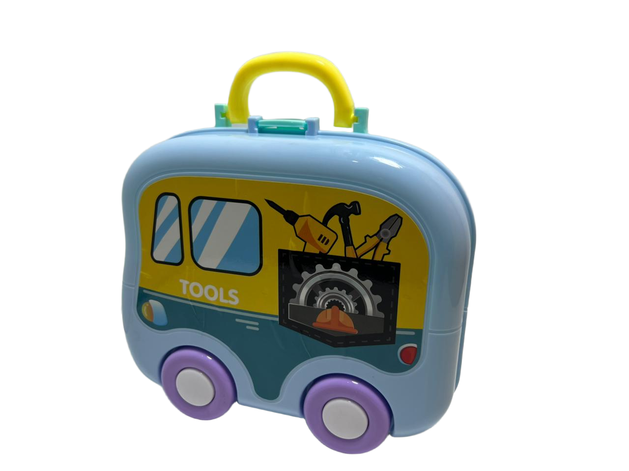 khilona-garden® 3 in 1 tool playset trolley suitcase workbench