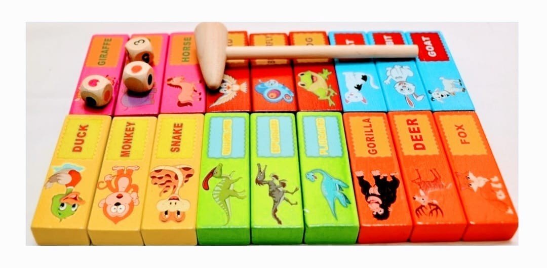 khilona-garden®  Digital Cognitive Stacking High Interest & Intelligence 54 Pcs